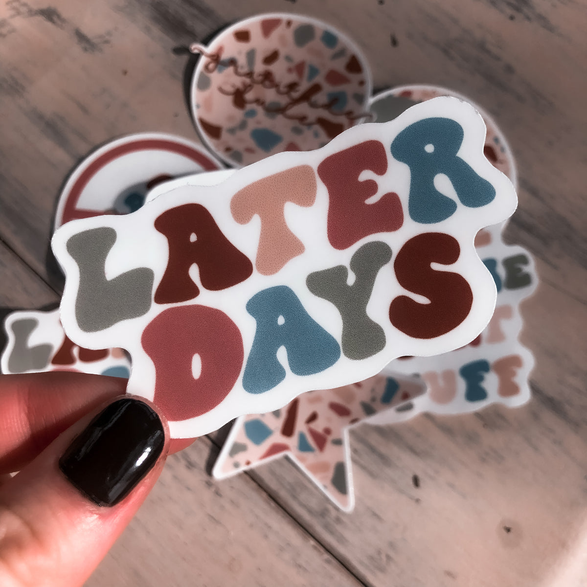Later Days Sticker – Armagillo Design Co.