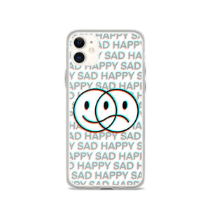 Open image in slideshow, Happy/Sad iPhone Case (3D)
