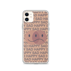 Open image in slideshow, Happy/Sad iPhone Case (Neutral)
